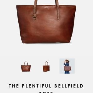 FOUNT Leather bag the PLENTIFUL Bellfield tote